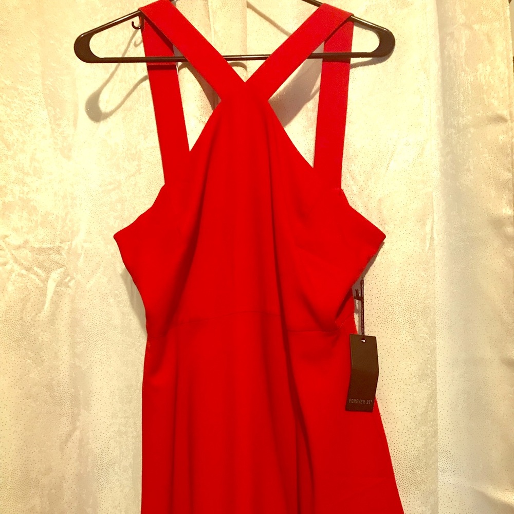 Red dress
